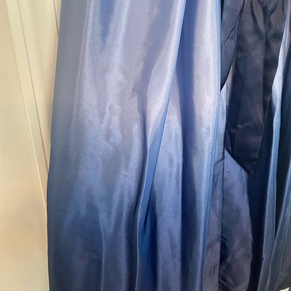 SL Fashions Dresses Sl Fashions New York Ombr Satin Gown Poshmark